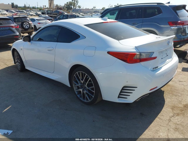 Aukcja sprzedaży 2017 Lexus Rc 200t, vin: JTHHA5BC1H5006522, numer aukcji: 45165279