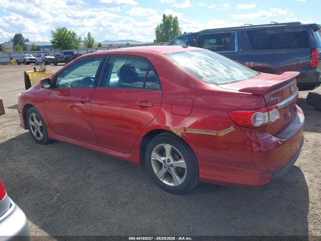 45165327 :رقم المزاد ، 2T1BU4EE4CC843055 vin ، 2012 Toyota Corolla S مزاد بيع