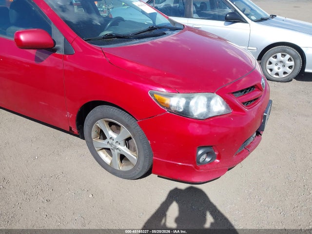 45165327 :رقم المزاد ، 2T1BU4EE4CC843055 vin ، 2012 Toyota Corolla S مزاد بيع
