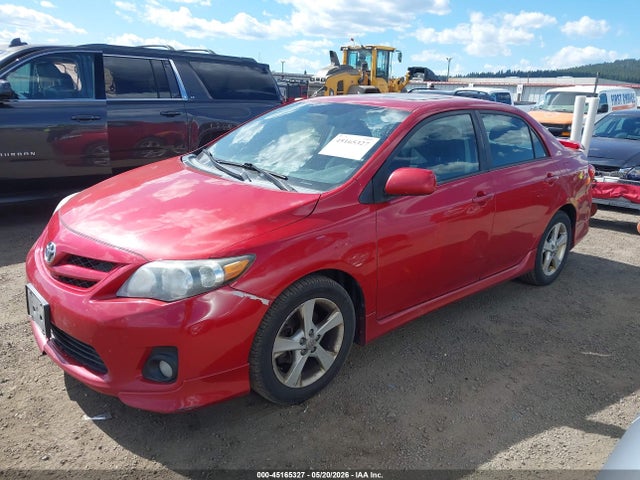 45165327 :رقم المزاد ، 2T1BU4EE4CC843055 vin ، 2012 Toyota Corolla S مزاد بيع