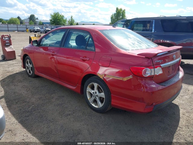 45165327 :رقم المزاد ، 2T1BU4EE4CC843055 vin ، 2012 Toyota Corolla S مزاد بيع