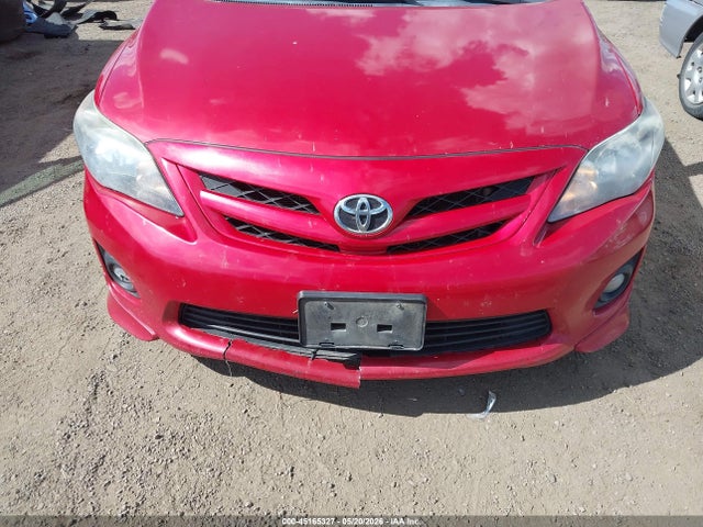 45165327 :رقم المزاد ، 2T1BU4EE4CC843055 vin ، 2012 Toyota Corolla S مزاد بيع