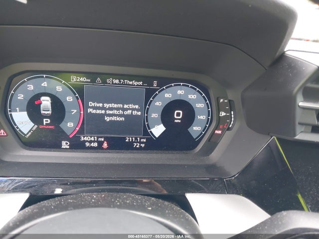 45165377 :رقم المزاد ، WAUAUDGY3NA105402 vin ، 2022 Audi A3 Premium 40 Tfsi Front-wheel Drive S Tronic مزاد بيع