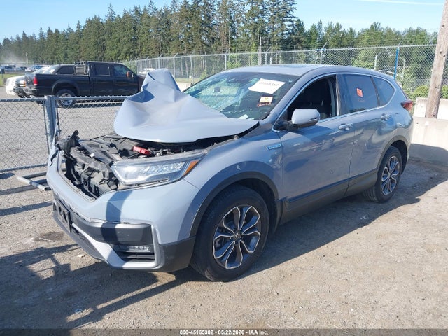 2022 Honda Cr-v Hybrid Ex მანქანა იყიდება აუქციონზე, vin: 5J6RT6H52NL013673, აუქციონის ნომერი: 45165382