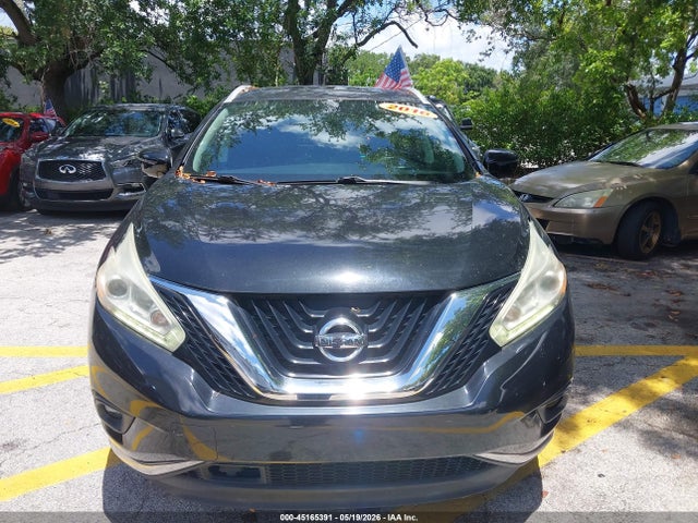 2016 Nissan Murano Sl მანქანა იყიდება აუქციონზე, vin: 5N1AZ2MG1GN141603, აუქციონის ნომერი: 45165391