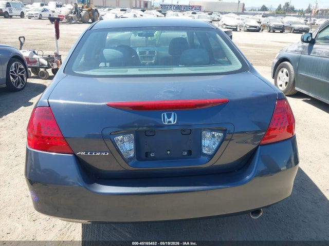 45165452 :رقم المزاد ، 1HGCM56467A035043 vin ، 2007 Honda Accord 2.4 Lx مزاد بيع