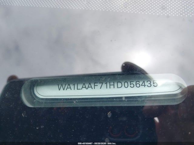 45165467 :رقم المزاد ، WA1LAAF71HD056435 vin ، 2017 Audi Q7 3.0t Premium مزاد بيع