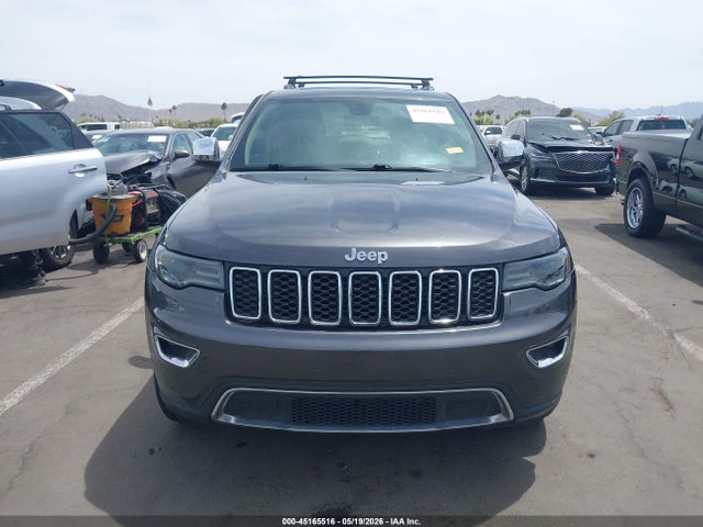 2018 Jeep Grand Cherokee Limited 4x2 მანქანა იყიდება აუქციონზე, vin: 1C4RJEBG2JC110365, აუქციონის ნომერი: 45165516