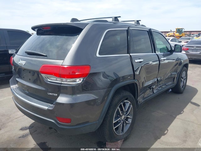 2018 Jeep Grand Cherokee Limited 4x2 მანქანა იყიდება აუქციონზე, vin: 1C4RJEBG2JC110365, აუქციონის ნომერი: 45165516