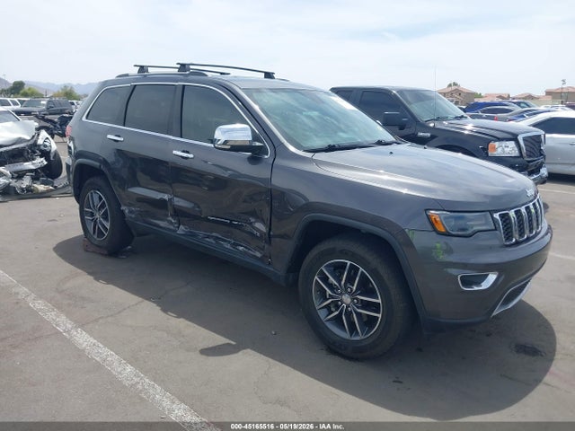 2018 Jeep Grand Cherokee Limited 4x2 მანქანა იყიდება აუქციონზე, vin: 1C4RJEBG2JC110365, აუქციონის ნომერი: 45165516