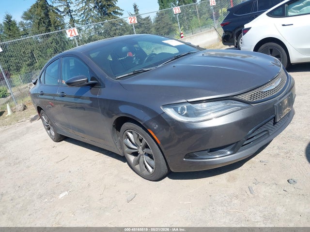 2015 Chrysler 200 S მანქანა იყიდება აუქციონზე, vin: 1C3CCCDG2FN522741, აუქციონის ნომერი: 45165519