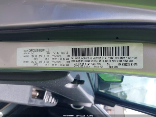 Продаж на аукціоні авто 2011 Dodge Nitro Heat, vin: 1D4PT4GK8BW599706, номер лоту: 45165553