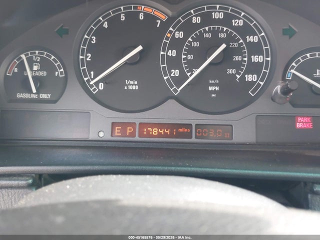 45165576 :رقم المزاد ، WBAEG2328PCB75227 vin ، 1993 Bmw 850 I Automatic مزاد بيع