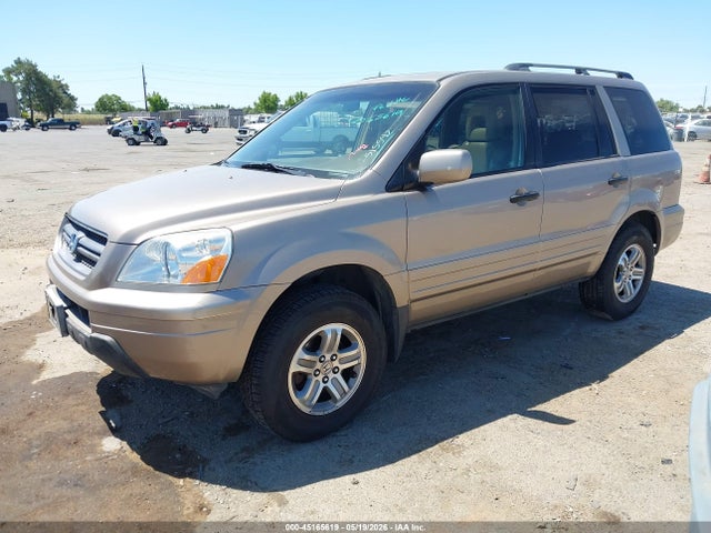 2005 Honda Pilot Ex-l მანქანა იყიდება აუქციონზე, vin: 2HKYF18695H515542, აუქციონის ნომერი: 45165619