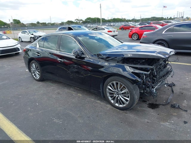 Продаж на аукціоні авто 2022 Infiniti Q50 Luxe, vin: JN1EV7BP3NM310317, номер лоту: 45165637