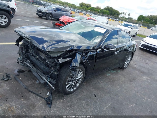 Aukcja sprzedaży 2022 Infiniti Q50 Luxe, vin: JN1EV7BP3NM310317, numer aukcji: 45165637