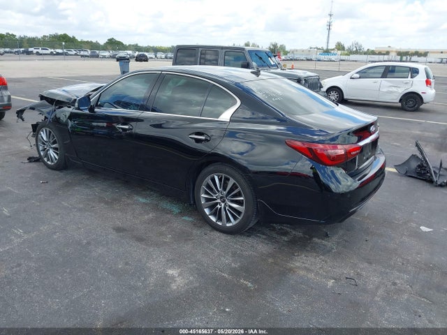 Aukcja sprzedaży 2022 Infiniti Q50 Luxe, vin: JN1EV7BP3NM310317, numer aukcji: 45165637