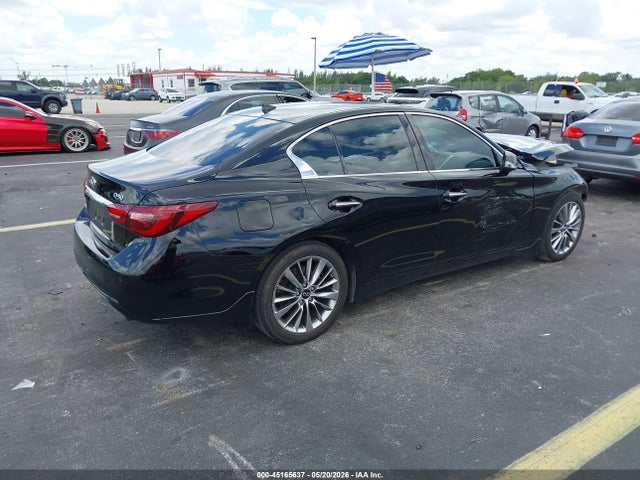 Aukcja sprzedaży 2022 Infiniti Q50 Luxe, vin: JN1EV7BP3NM310317, numer aukcji: 45165637
