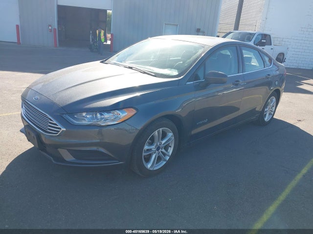 45165639 :رقم المزاد ، 3FA6P0UU0JR209443 vin ، 2018 Ford Fusion Hybrid S مزاد بيع