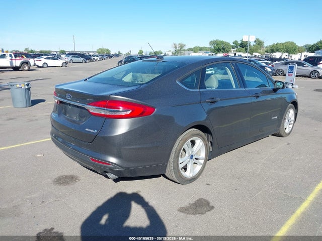 45165639 :رقم المزاد ، 3FA6P0UU0JR209443 vin ، 2018 Ford Fusion Hybrid S مزاد بيع