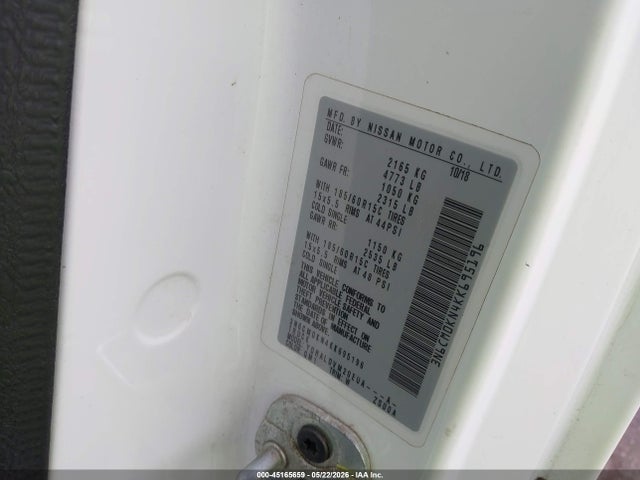 Nissan Nv200 S 2019 3N6CM0KN4KK695196 Image 9