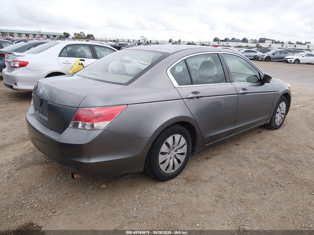 45165678 :رقم المزاد ، JHMCP26398C065458 vin ، 2008 Honda Accord 2.4 Lx مزاد بيع