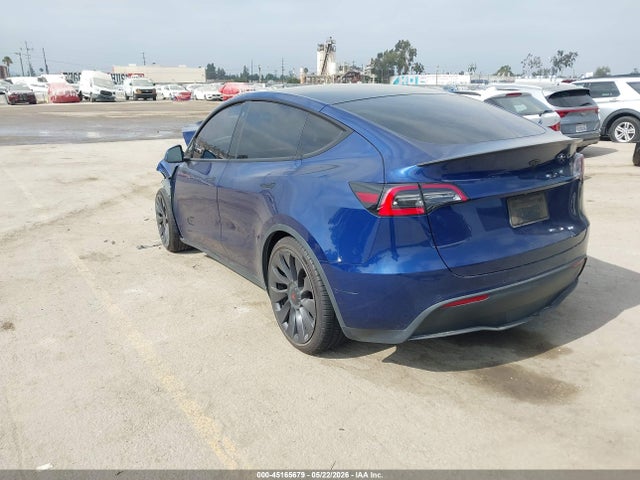 2021 Tesla Model Y Performance Dual Motor All-wheel Drive მანქანა იყიდება აუქციონზე, vin: 5YJYGDEFXMF072429, აუქციონის ნომერი: 45165679
