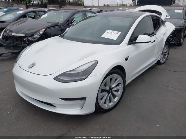 Tesla Model 3 Long Range 2021 5YJ3E1EB2MF070833 Image 2