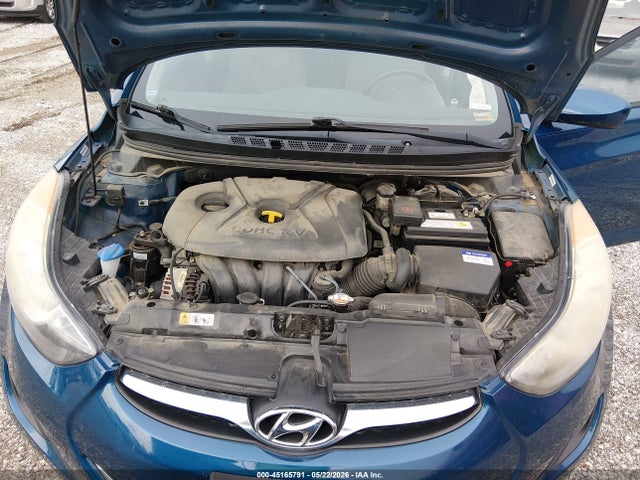 2013 Hyundai Elantra Gls მანქანა იყიდება აუქციონზე, vin: KMHDH4AE9DU013447, აუქციონის ნომერი: 45165791