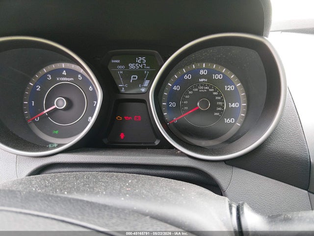 2013 Hyundai Elantra Gls მანქანა იყიდება აუქციონზე, vin: KMHDH4AE9DU013447, აუქციონის ნომერი: 45165791