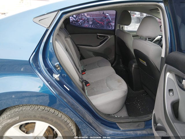 2013 Hyundai Elantra Gls მანქანა იყიდება აუქციონზე, vin: KMHDH4AE9DU013447, აუქციონის ნომერი: 45165791