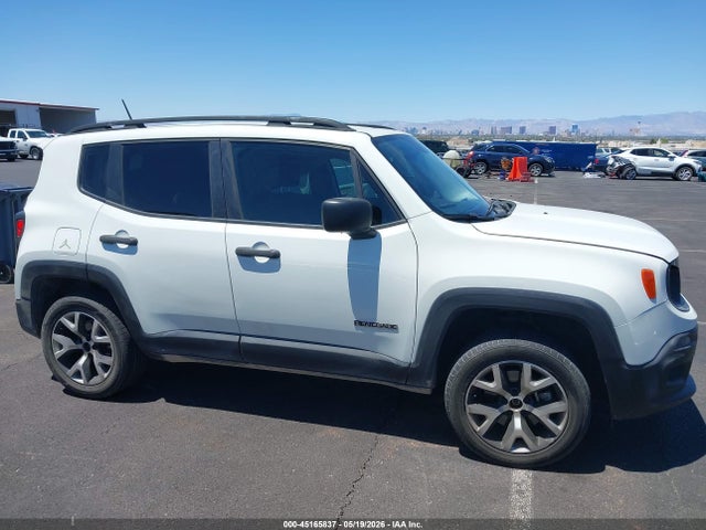 2017 Jeep Renegade Sport 4x4 მანქანა იყიდება აუქციონზე, vin: ZACCJBAB0HPF94018, აუქციონის ნომერი: 45165837