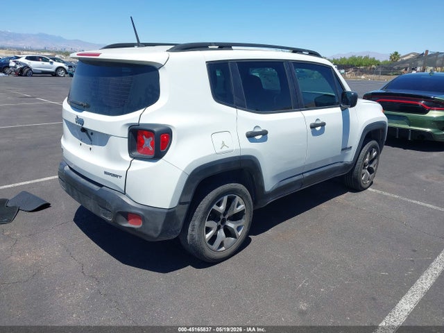 2017 Jeep Renegade Sport 4x4 მანქანა იყიდება აუქციონზე, vin: ZACCJBAB0HPF94018, აუქციონის ნომერი: 45165837