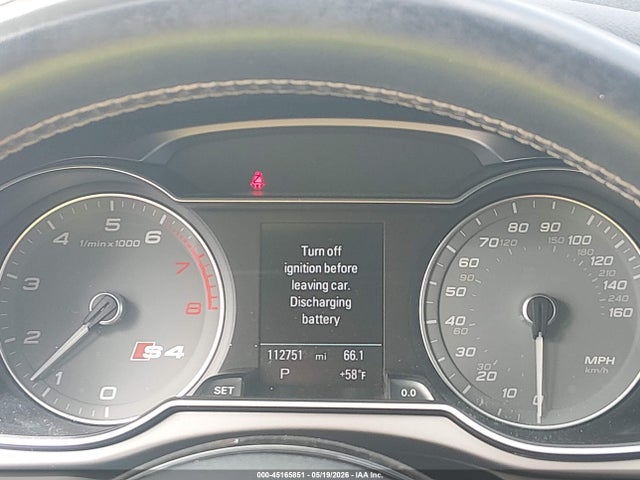 45165851 :رقم المزاد ، WAUBGAFL2DA175553 vin ، 2013 Audi S4 3.0t Premium Plus مزاد بيع