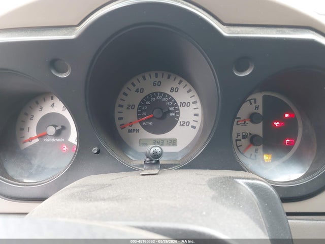 45165862 :رقم المزاد ، 1N6DD26T24C443514 vin ، 2004 Nissan Frontier Xe مزاد بيع