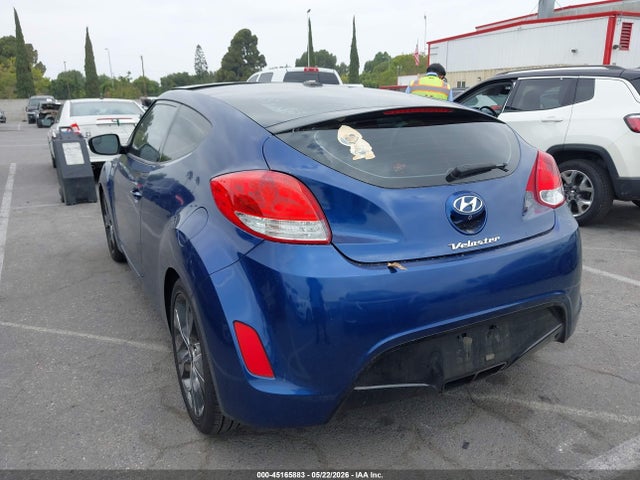 Aukcja sprzedaży 2017 Hyundai Veloster Value Edition, vin: KMHTC6AD7HU321610, numer aukcji: 45165883