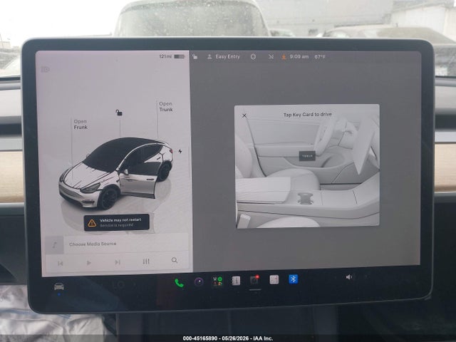 Aukcja sprzedaży 2022 Tesla Model Y Performance Dual Motor All-wheel Drive, vin: 7SAYGDEF0NF406598, numer aukcji: 45165890