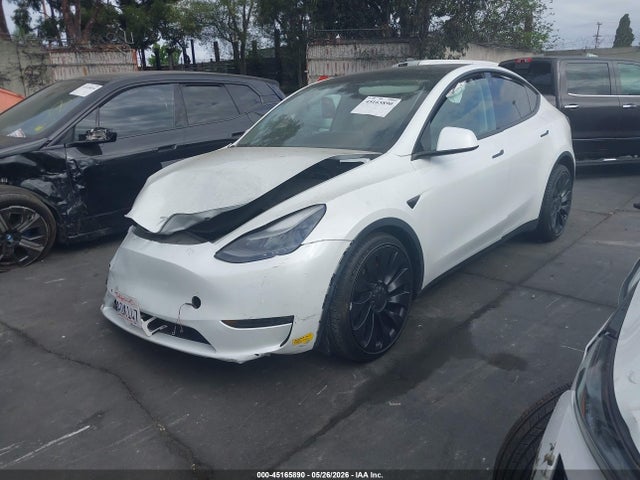 Aukcja sprzedaży 2022 Tesla Model Y Performance Dual Motor All-wheel Drive, vin: 7SAYGDEF0NF406598, numer aukcji: 45165890