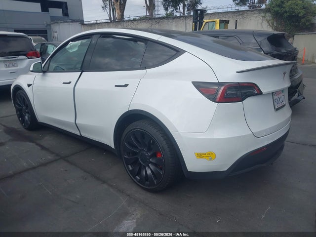 Aukcja sprzedaży 2022 Tesla Model Y Performance Dual Motor All-wheel Drive, vin: 7SAYGDEF0NF406598, numer aukcji: 45165890
