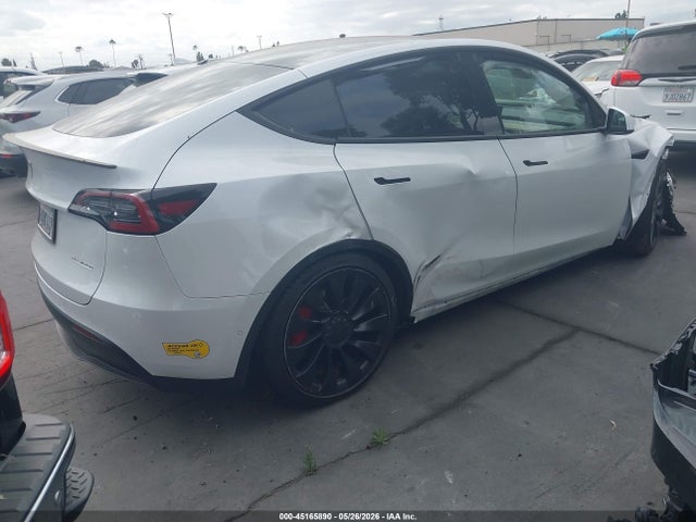 Aukcja sprzedaży 2022 Tesla Model Y Performance Dual Motor All-wheel Drive, vin: 7SAYGDEF0NF406598, numer aukcji: 45165890