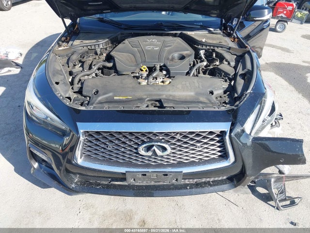 2020 Infiniti Q50 Red Sport 400 Awd მანქანა იყიდება აუქციონზე, vin: JN1FV7ARXLM660466, აუქციონის ნომერი: 45165897