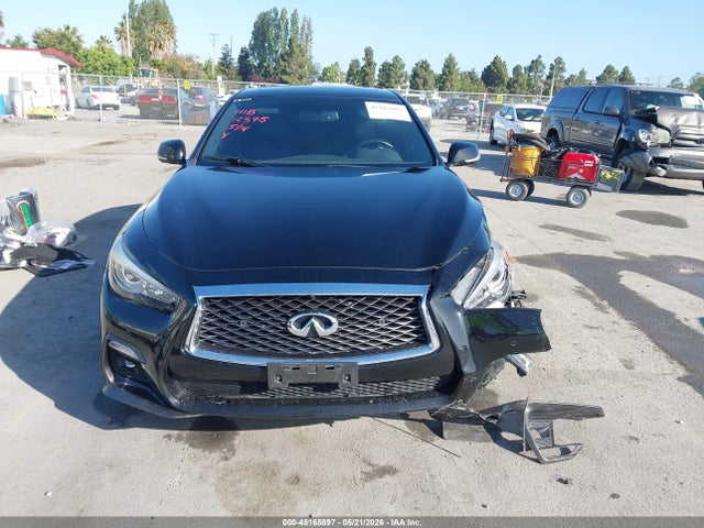 2020 Infiniti Q50 Red Sport 400 Awd მანქანა იყიდება აუქციონზე, vin: JN1FV7ARXLM660466, აუქციონის ნომერი: 45165897