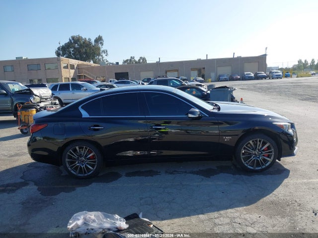 2020 Infiniti Q50 Red Sport 400 Awd მანქანა იყიდება აუქციონზე, vin: JN1FV7ARXLM660466, აუქციონის ნომერი: 45165897