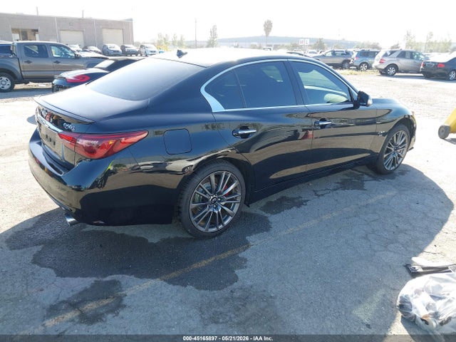 2020 Infiniti Q50 Red Sport 400 Awd მანქანა იყიდება აუქციონზე, vin: JN1FV7ARXLM660466, აუქციონის ნომერი: 45165897