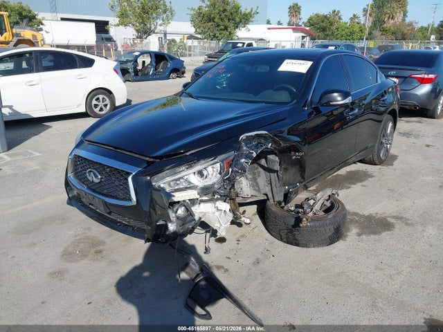 2020 Infiniti Q50 Red Sport 400 Awd მანქანა იყიდება აუქციონზე, vin: JN1FV7ARXLM660466, აუქციონის ნომერი: 45165897