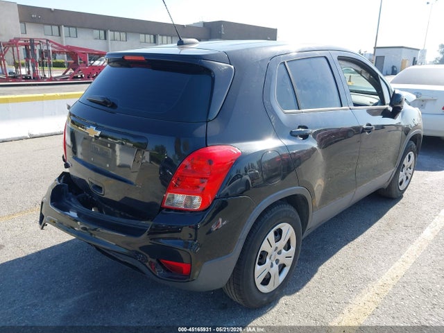 45165931 :رقم المزاد ، 3GNCJKSB6JL170668 vin ، 2018 Chevrolet Trax Ls مزاد بيع