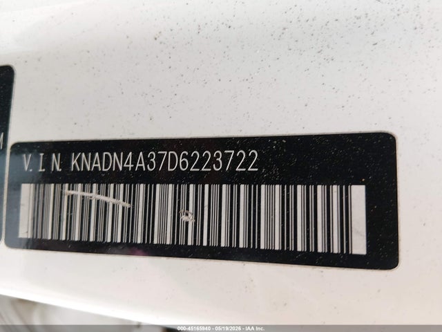 Aukcja sprzedaży 2013 Kia Rio Ex, vin: KNADN4A37D6223722, numer aukcji: 45165940