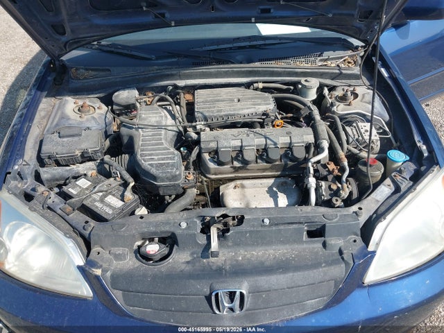 45165995 :رقم المزاد ، 1HGES26701L023618 vin ، 2001 Honda Civic Ex مزاد بيع