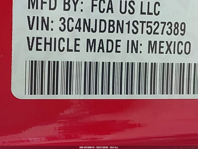 Jeep Compass Latitude 4x4 2025 3C4NJDBN1ST527389 Image 9