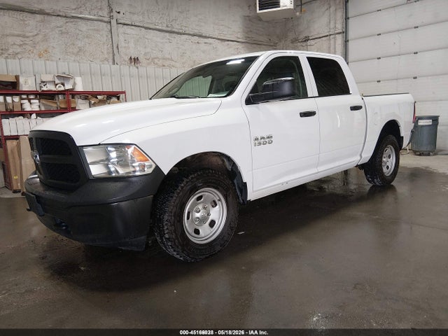 45166028 :رقم المزاد ، 1C6RR7KG6JS294226 vin ، 2018 Ram 1500 Tradesman  4x4 5'7 Box مزاد بيع
